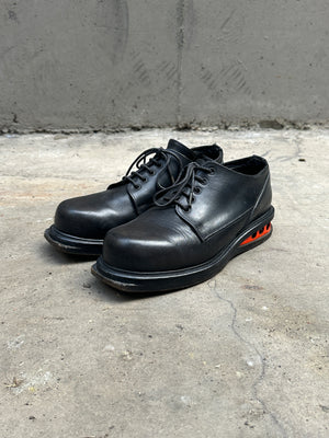 SS1997 Dirk Bikkembergs “Easy Rider” orange derby boots