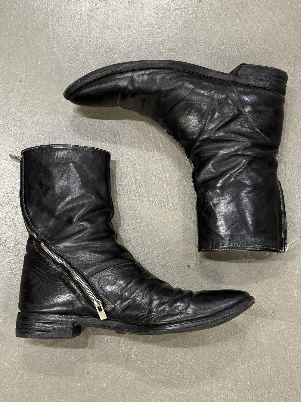 Carol Christian Poell “tornado” leather boots