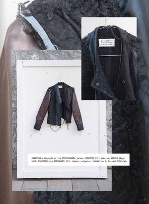 A/W2004 MAISON MARGIELA artisanal reconstructed jacket with metal chains