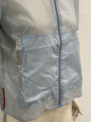 1999 Prada runway short sleeve technical nylon jacket
