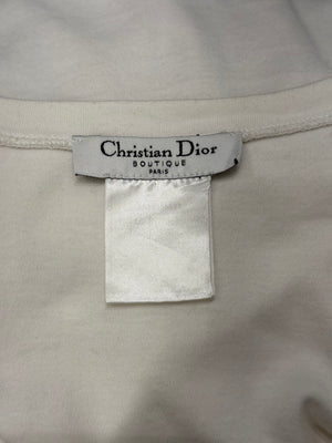 S/S2005 Christian Dior by John Galliano floral cotton t-shirt