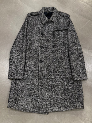 A/W 2007 Dior By Hedi Slimane “Navigate” tweed military coat