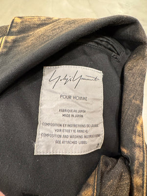 2002 Yohji Yamamoto faded cotton jacket