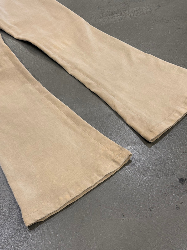 2002 Gucci by Tom Ford flared velvet pants