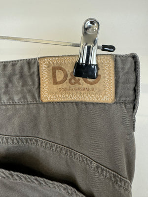 SS2003 Dolce & Gabbana military cargo pants