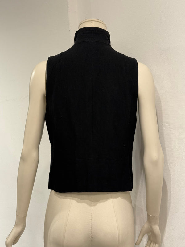 A/W2011 Ann Demeulemeester lace-up wool vest