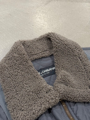 2003 Dolce & Gabbana aviator shearling vest