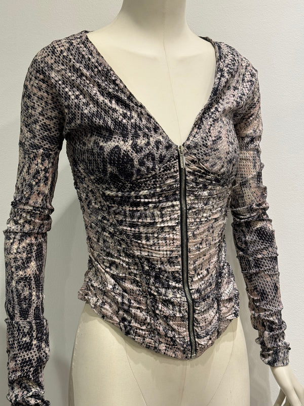 A/W 2003 Roberto Cavalli corseted top
