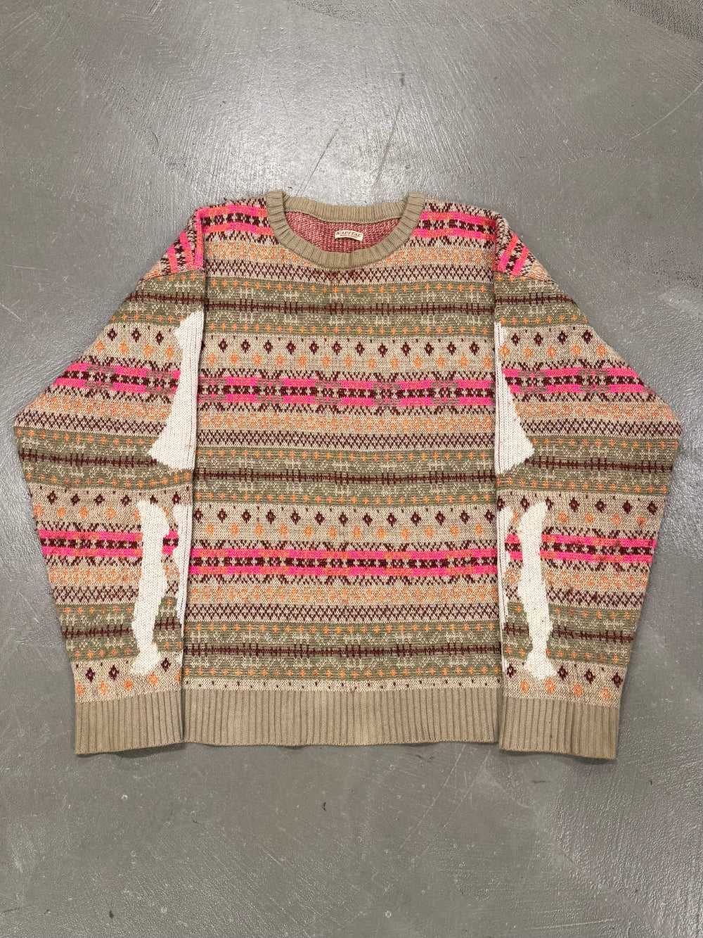 Kapital oversized skeleton knit