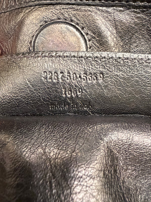 2000s Balenciaga leather City Sunday tote bag
