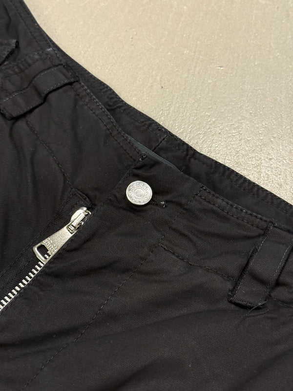 2000s Dolce & Gabbana double ankle zipper cargo pants