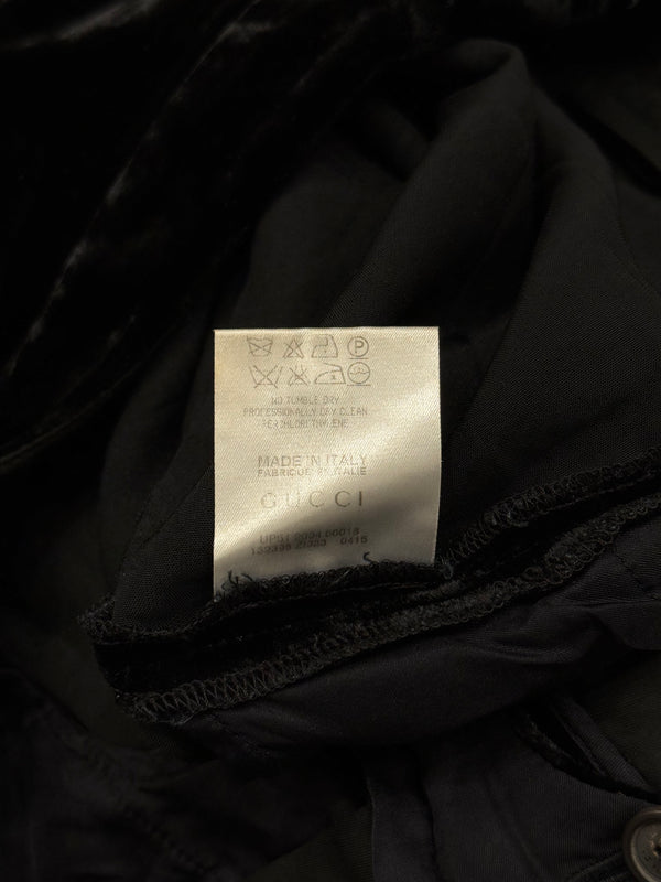 A/W2004 Gucci by Tom Ford crushed velvet pants