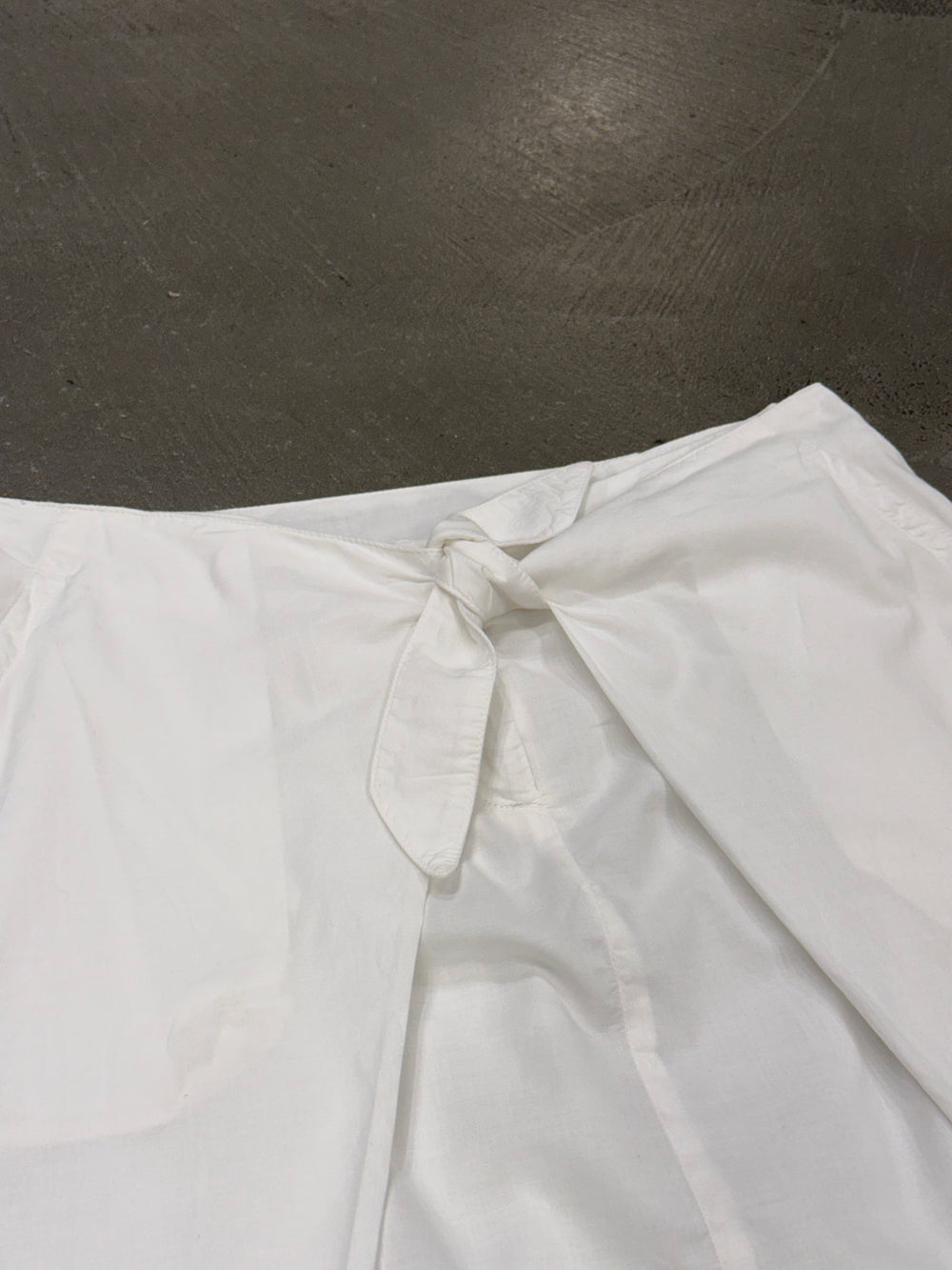 2000s Maison Margiela martin era tied-up skirt