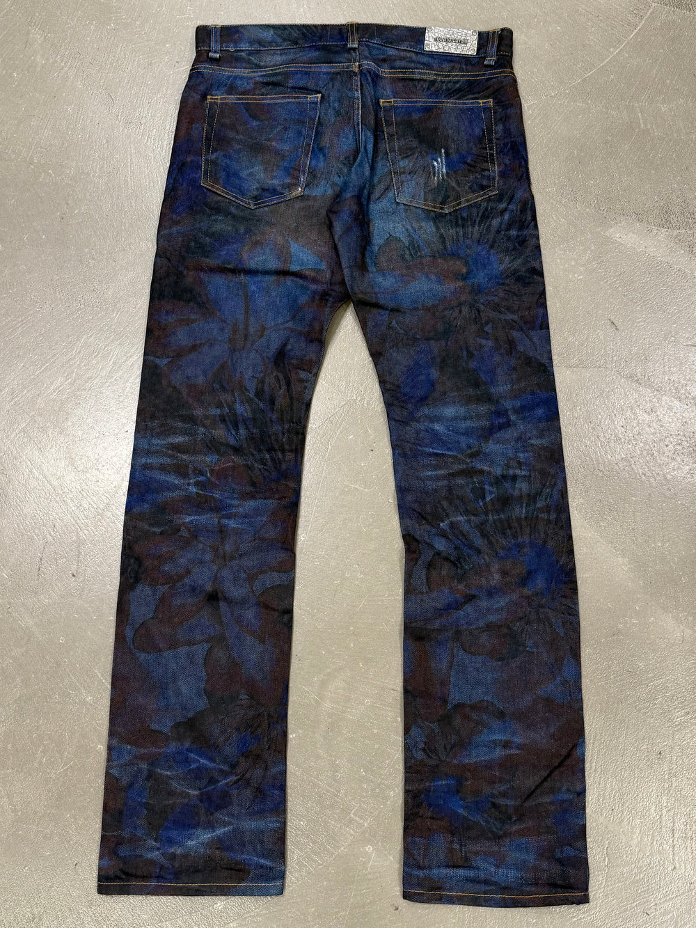 2000s Roberto Cavalli printed illusion pants