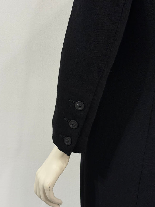 2000s Ann Demeulemeester long wool coat