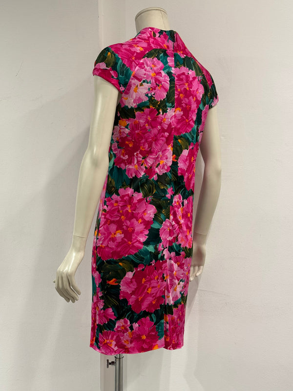 2008 Balenciaga by Ghesquiere iconic floral dress