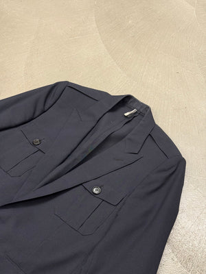 S/S2006 Dior by Hedi Slimane multi-pocket tailored military jacket