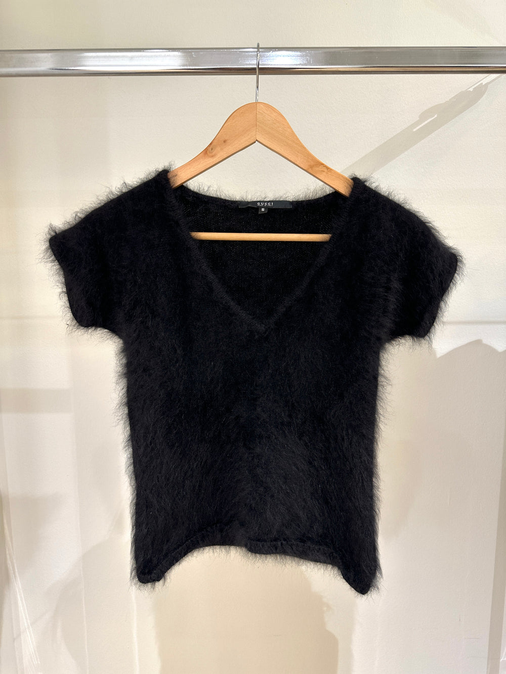 AW2001 Gucci by Tom Ford angora top