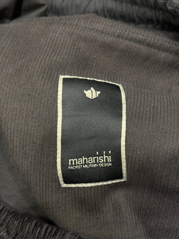 Maharishi corduroy cargo pants with strap detailing