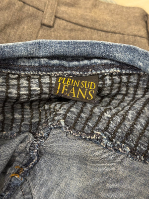 2000s Plein Sud denim biker set