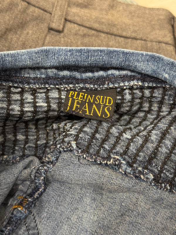 2000s Plein Sud denim biker set
