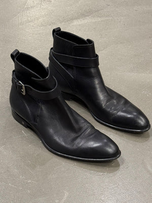 Louis Vuitton leather boots
