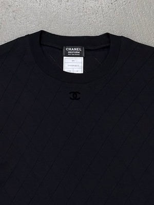 Chanel uniform logo long sleeve