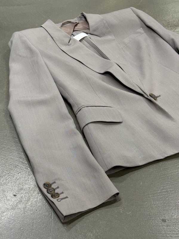 S/S2008 Maison Margiela deconstructed collar tailored suit blazer