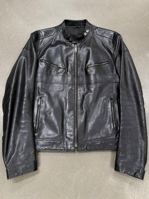 2004 Gucci by Tom Ford biker leather jacket
