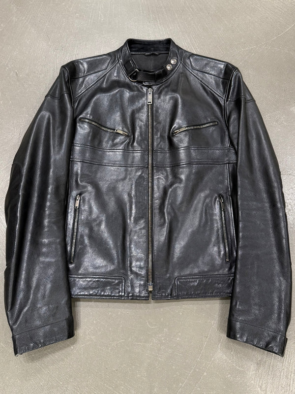 2004 Gucci by Tom Ford biker leather jacket