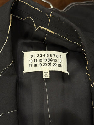 S/S2017 Maison Margiela runway basting stitch jacket
