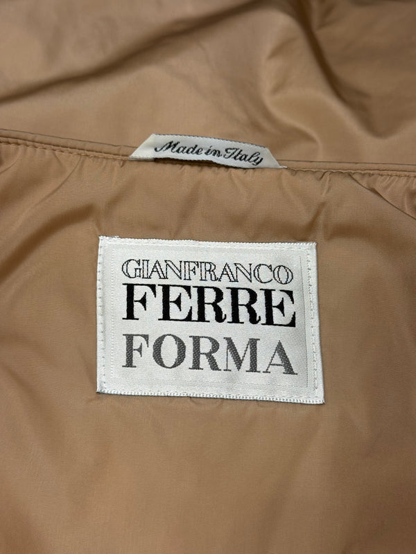 1990s Gianfranco Ferré fur pudded vest