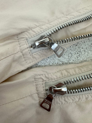 AW1999 Prada zipper laced astro biker cargo pants