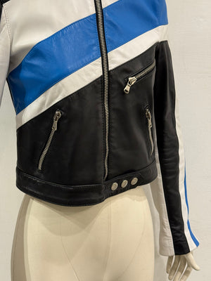 S/S2001 Dolce & Gabbana biker leather jacket