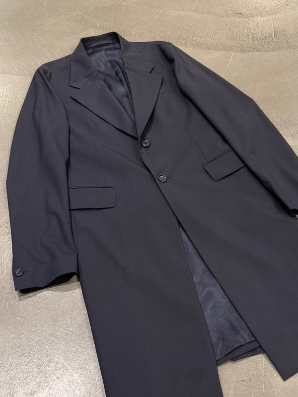 2000s Prada wool long coat