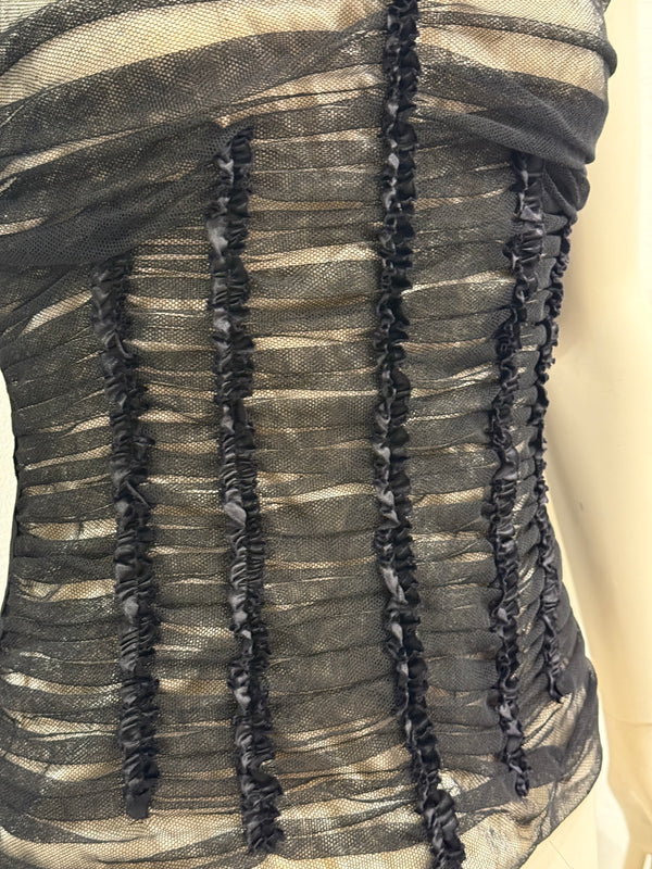 2000s Dolce & Gabbana corset top