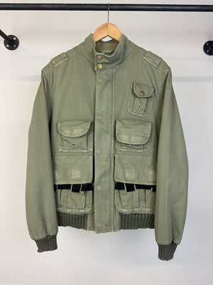 2000s Dolce & Gabbana military cargo bomber jacket