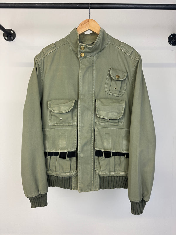 2000s Dolce & Gabbana military cargo bomber jacket
