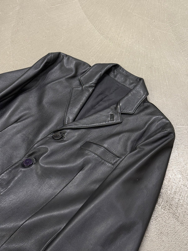 2000s Jean Paul Gaultier leather coat