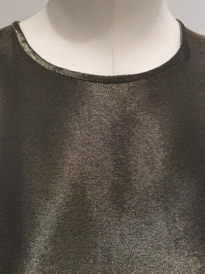 1990s Gianni Versace iridiscent top