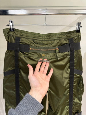 AW2003 Jean Paul Gaultier parachute bondage pants