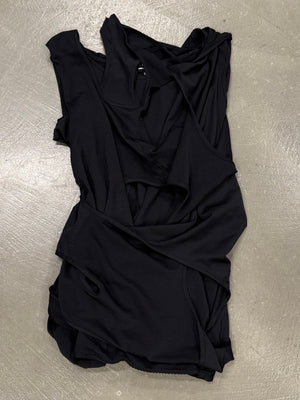 S/S2004 Junya Watanabe runway deconstructed layered top