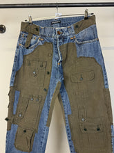 Load image into Gallery viewer, AW2005 Dolce &amp; Gabbana hybrid patchwork cargo jeans
