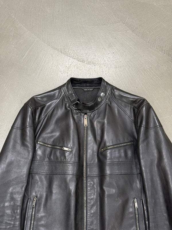 2004 Gucci by Tom Ford biker leather jacket