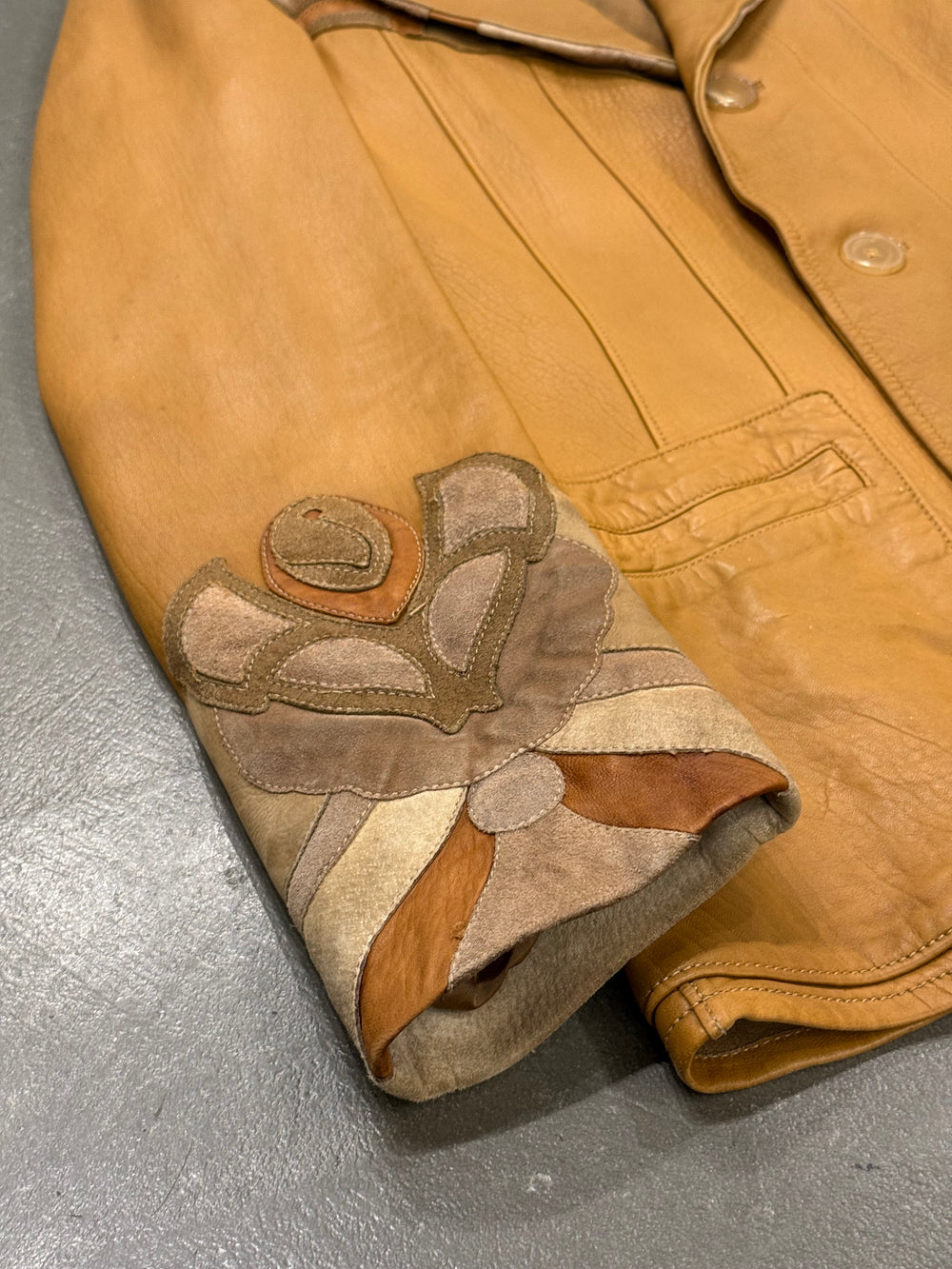 S/S2004 Gucci by Tom Ford western runway leather jacket