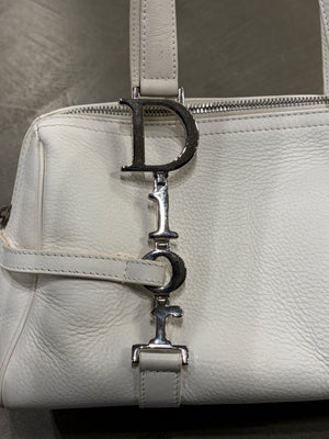2000S Christian Dior by John Galliano leather bag with charms