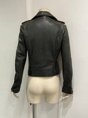 A/W2010 Balenciaga by Ghesquiere biker leather jacket