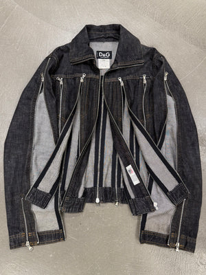 S/S2004 Dolce & Gabbana full zip denim jacket