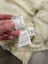 Load image into Gallery viewer, 2000s Y’s by Yohji Yamamoto cropped oversized reconstructed sweater
