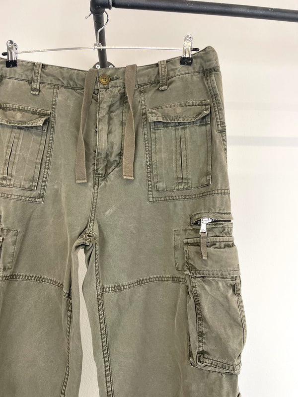 AW03 Dolce & Gabbana 18 pockets military cargo pants